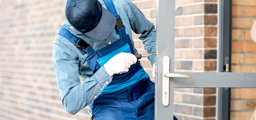 Pivot Storefront Door Locks Installation in San Ramon, California